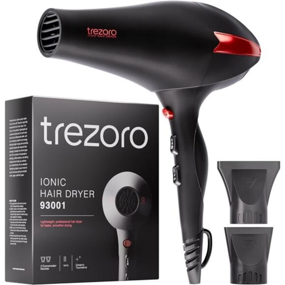 Professional Ionic Hair Dryer for Salon 2200W Powerful Blow Dryer